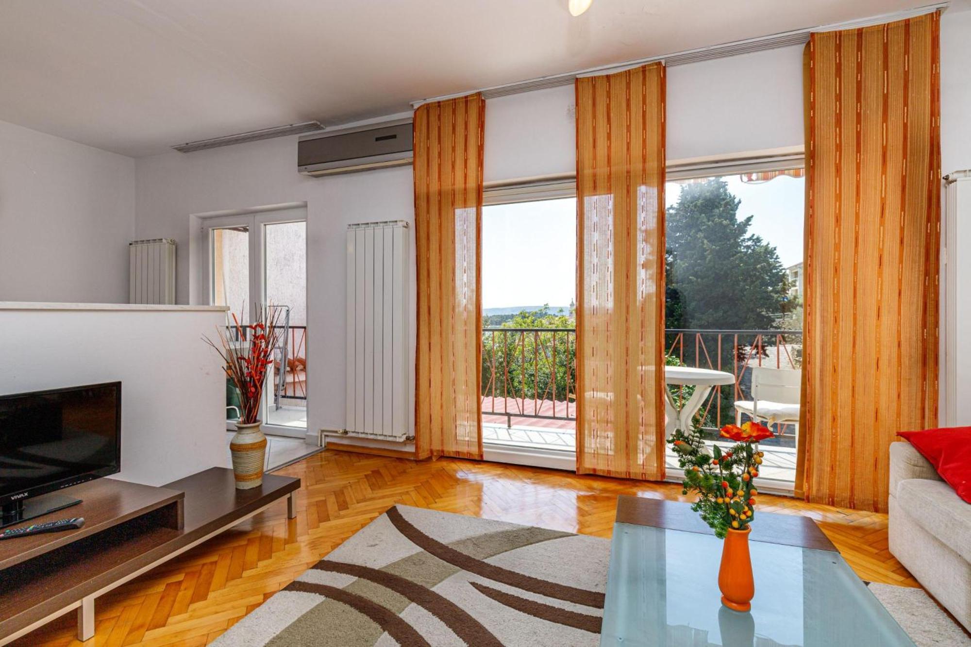 Seaview Apartment Tina Krk Island - Happy Rentals Krk Town Exterior photo